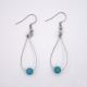 Boucles d'oreilles gouttes - Agate bleue - Nuances et taille au choix