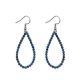 Boucles d'oreilles gouttes - Lapis-lazulis facettés bleus